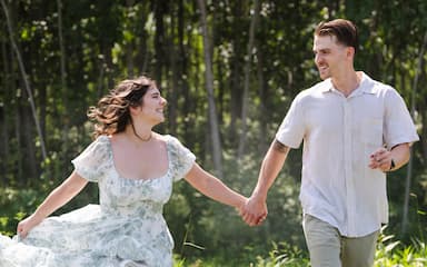 Professional engagement photos by Cat MacDonald Photography